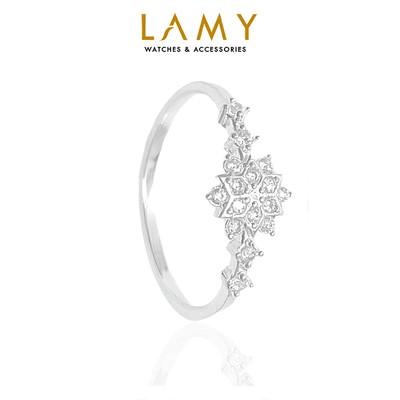 Nhẫn bạc nữ S925 Lamy Snowflake Ring Silver 8100 - Nhẫn bạc ta cao cấp