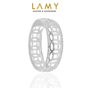  Nhẫn bạc nam nữ LAMY Kim tiền Couple Ring Silver 8236 - Nhẫn bạc ta cao cấp 