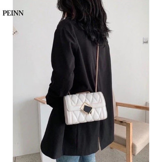   Peinn  Túi xách nữ đeo chéo kẹp nách sang chảnh 3 ngăn để đồ tiên dụng mã 04 
