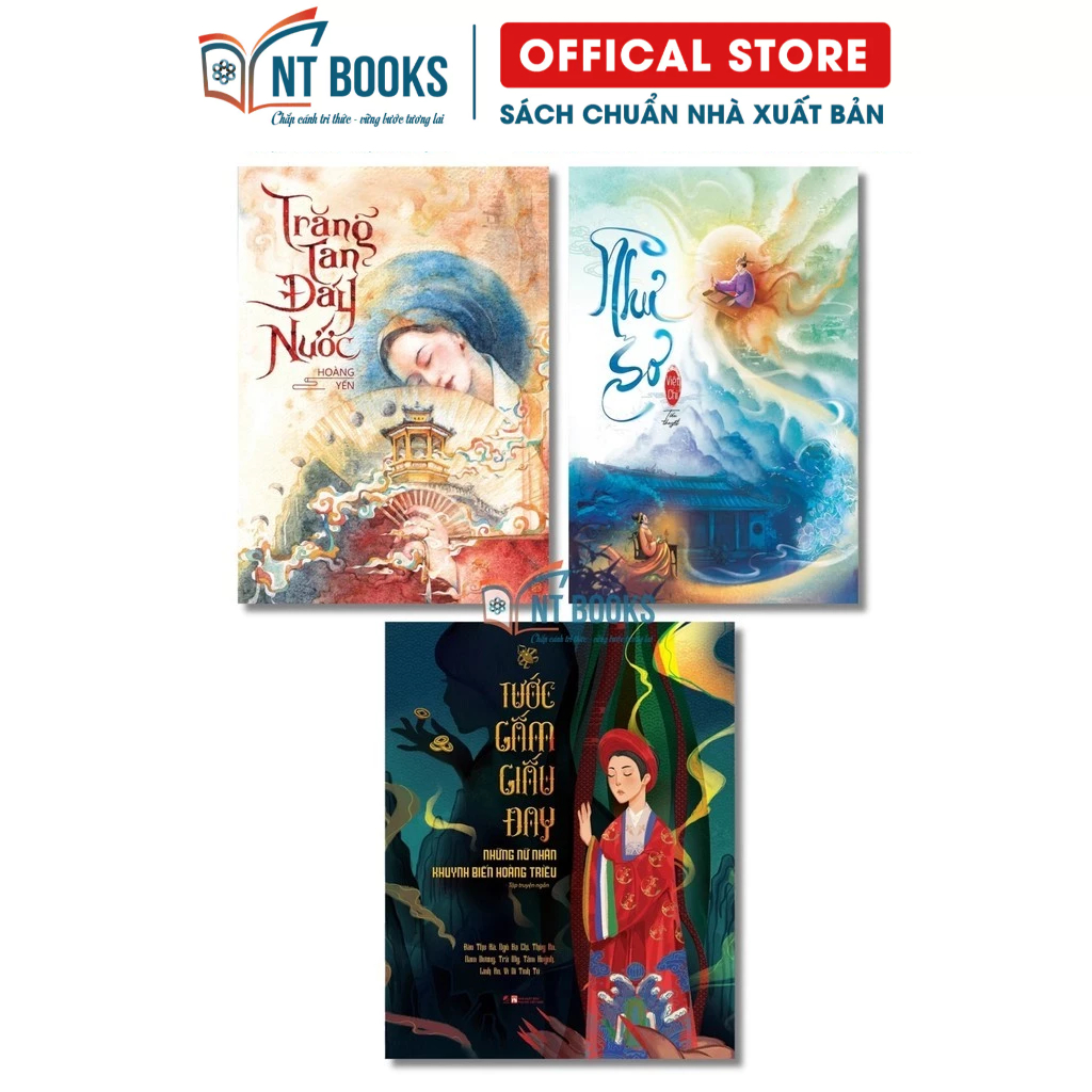 Sách - Combo: Trăng Tan Đáy Nước + Như Sơ +  Tước Gấm Giấu Đay - NXB Phụ Nữ - LLB