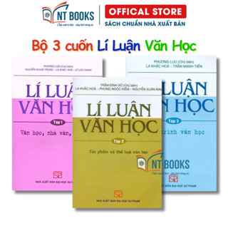  Combo 3 cuốn sách Lí Luận Văn Học 