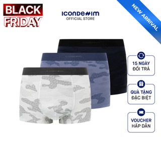  Quần Boxer Nam ICONDENIM Active Camo Form Trunks BXID0058 