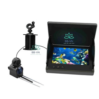 Bộ camera soi cá 4,3inh, hàng loại A sắc nét, đầy  đủ camera, màn hình, dây câu