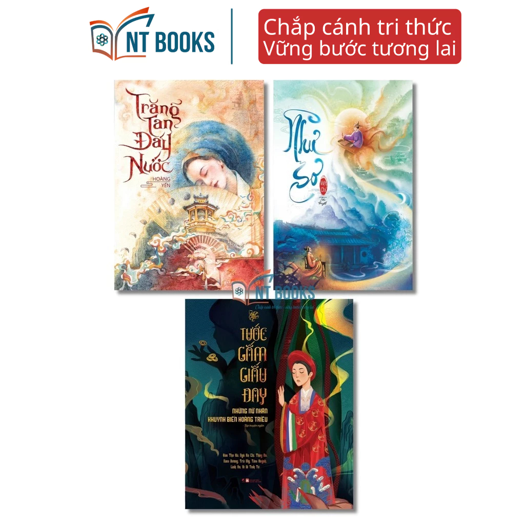 Sách - Combo: Trăng Tan Đáy Nước + Như Sơ +  Tước Gấm Giấu Đay - NXB Phụ Nữ