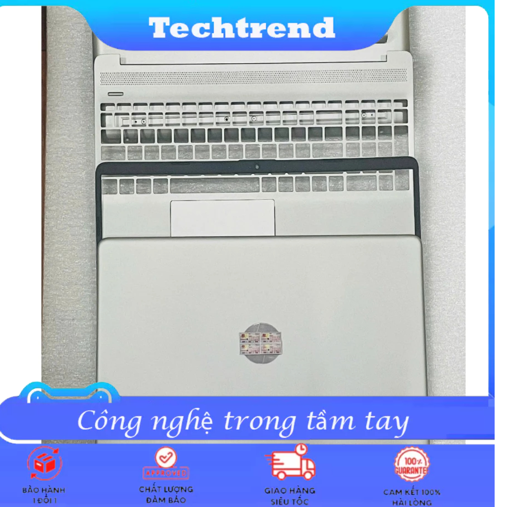 Vỏ máy laptop model 15-DU 15S-DY 15S-DU 15-DW TPN-C139 màu bạc tương thích HP - Hàng mới về