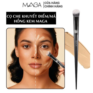  Cọ Che Khuyết Điểm Vùng Khóe MAGA Pink Small Tapered 18 