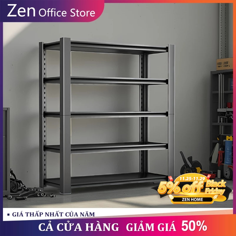 ZEN kệ sắt v lỗ đựng đồ đa năng thiết kế lỗ dễ dàng lắp đặt không cần ôc vít kệ để hàng lắp ghép