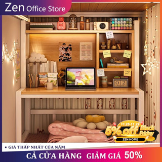  ZEN Bàn học gấp gọn dùng trên giường bàn laptop mini tiện lợi cho sinh viên ký túc xá nhỏ 