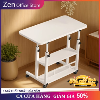 ZEN Bàn rút di động có kệ ngang Bàn laptop bàn học bàn làm việc nâng hạ chiều