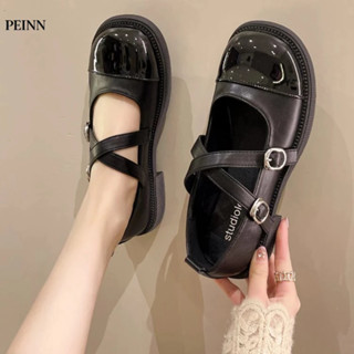   Peinn  giày búp bê lolita đế bằng chất da siêu đẹp mẫu mới hót hít mã 103 