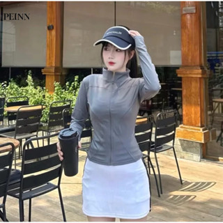   PEINN  Áo khoác tập gym yoga nữ áo khoác chống nắng ôm sát co giãn thấm hút mồ hôi size từ 40-70kg YLYSPORT A05 