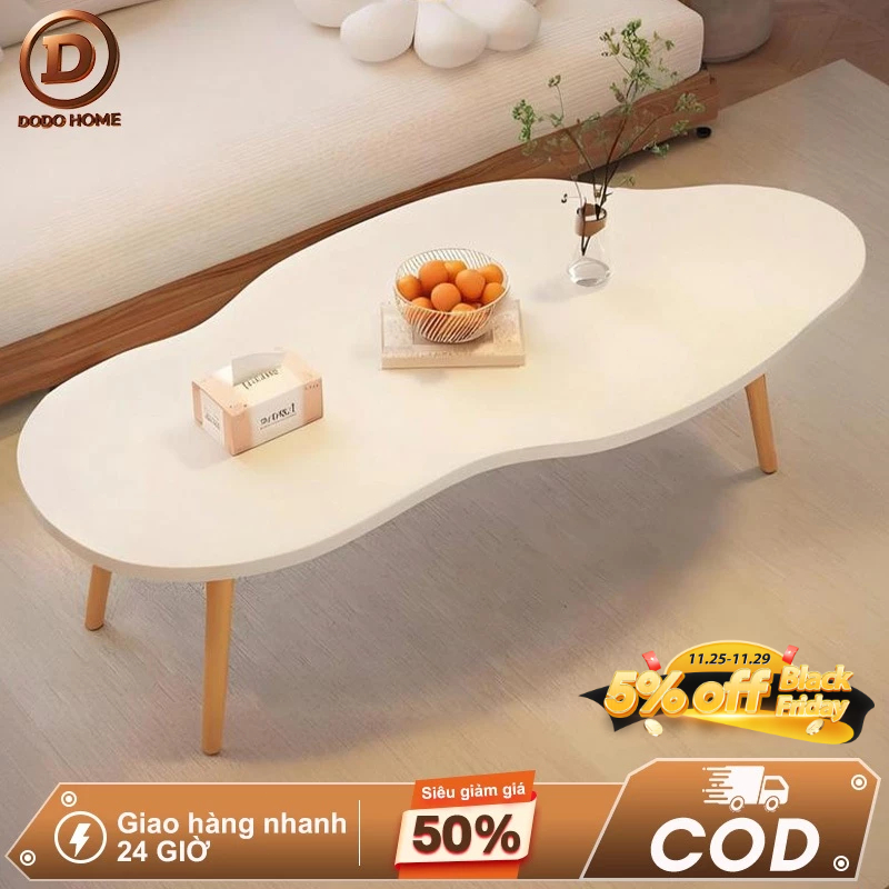 DODO Bàn Trà Đám Mây Phòng Khách Hiện Đại Đơn Giản Trang Trí Nhà Cửa Sang Trọng