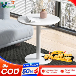  VNBEST Bàn tròn bàn hội nghị đơn giản bàn phụ phòng khách thiết kế hiện đại phong cách Bắc Âu 