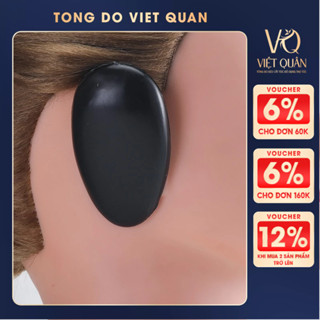  Combo hai bịt tai bằng nhựa dùng ngăn nước vào tai khi nhuộm tóc tắm gội đầu 