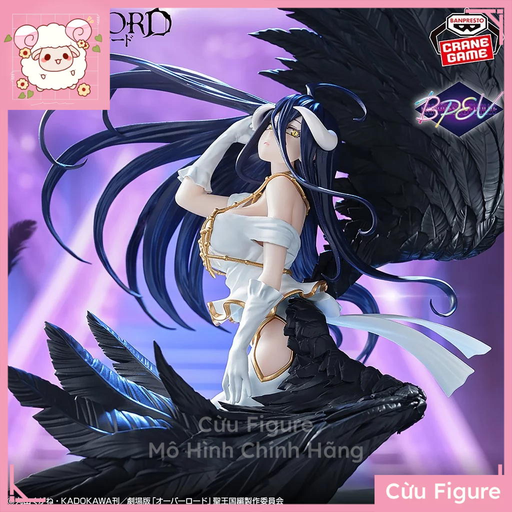 (Sẵn) Mô Hình Albedo - Banpresto Evolve, Overlord - Hãng BANDAI