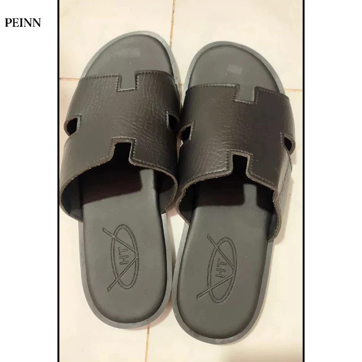   Peinn  Dép Da Nam Nữ 1C Quai Ngang Chữ H 