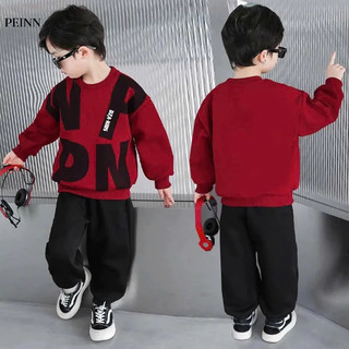   Peinn  Bộ quần áo thu đông bé trai 14-45kg mẫu DZA thiết kế năng động cá tính. Hình in sắc nét. D27 - EB107 