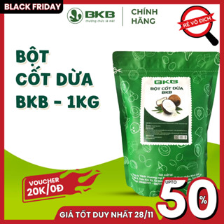  Bột cốt dừa BKB 1KG  Bột sữa dừa  - Pha chế làm bánh làm kem làm rau câu,... 
