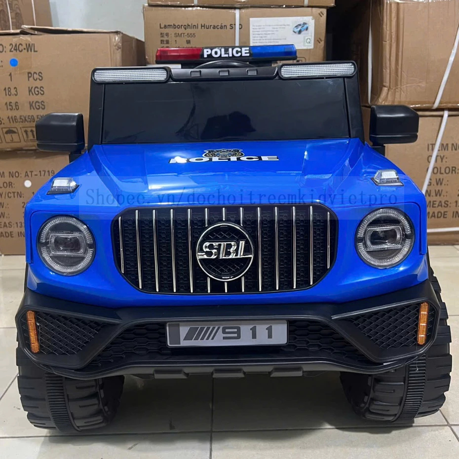 [Hoả Tốc] Ô Tô Điện Cảnh Sát POLICE 911