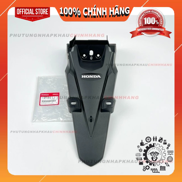 Dè sau biển số Wave RSX 110 2015-2019 chính hãng, Đuôi dè Chắn bùn sau Wave Rsx 110 Fi Bxc - 80110K0