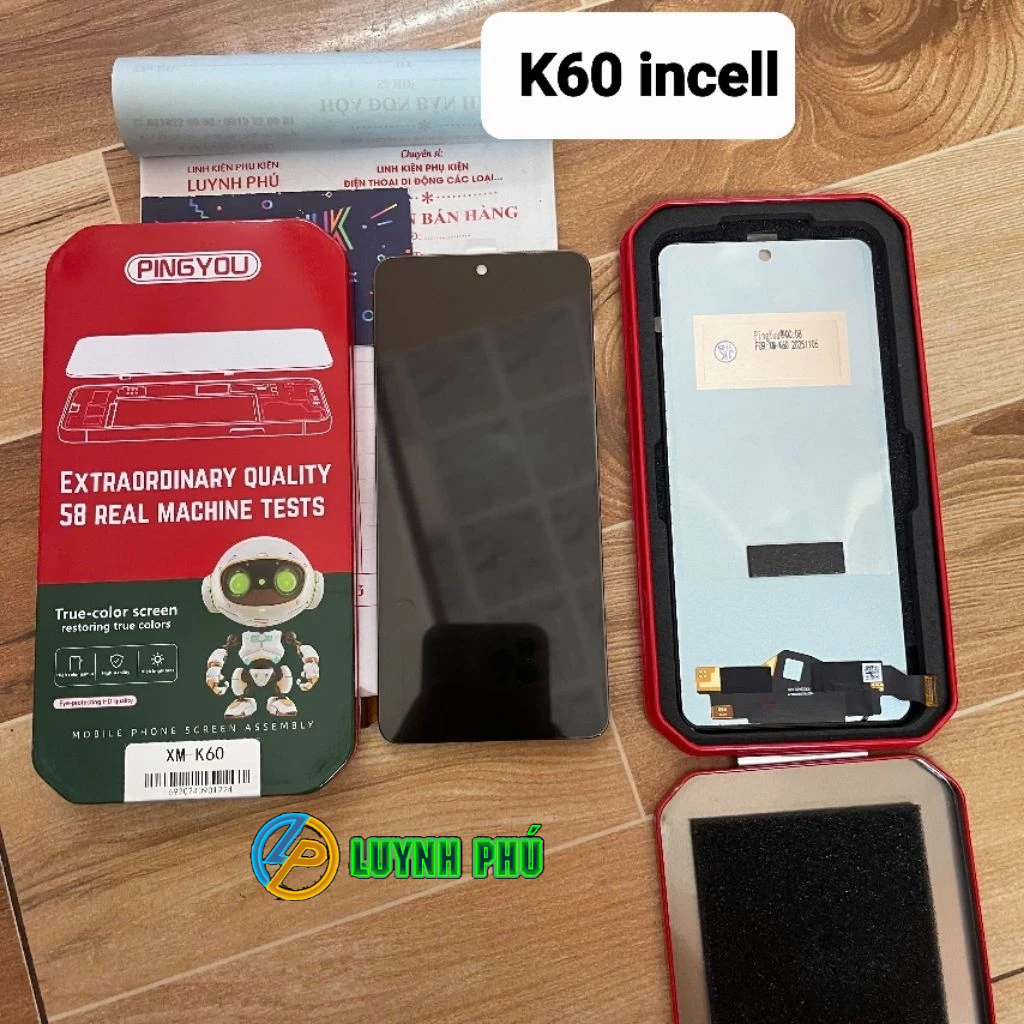 Màn hình red mi K60/k60 pro/poco f5 pro tặng keo ảnh thật