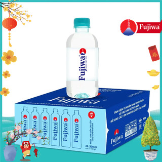  Thùng 24 Chai Nước Uống Ion Kiềm Cao Cấp Đóng Chai Fujiwa 300ml - Nước uống Detox với Công Nghệ Điện Phân Ion Kiềm 