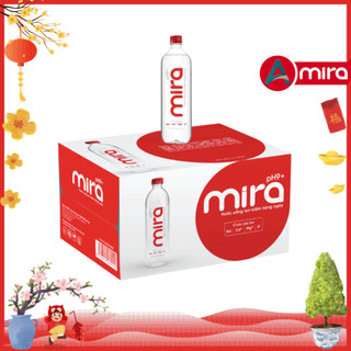  Thùng 24 Chai Nước Uống ION Kiềm Đóng Chai Mira TAV 360ml -Nước ION Kiềm Thái Công Review Hỗ trợ tiêu hoá Trung hoà axit 