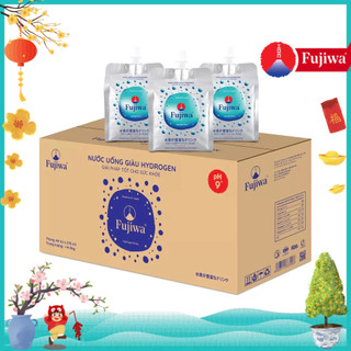  Nước Uống ION Kiềm Giàu Hydrogen Cao Cấp Fujiwa Dạng Túi Bạc 270ml - Detox nhanh Chống Oxy hoá mạnh 