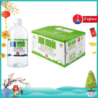  Thùng 12 Chai Nước Súc Miệng ION Muối Bạc Hà 680ml - Chăm sóc răng miệng trắng răng sát khuẩn vòm họng giảm đau họng 