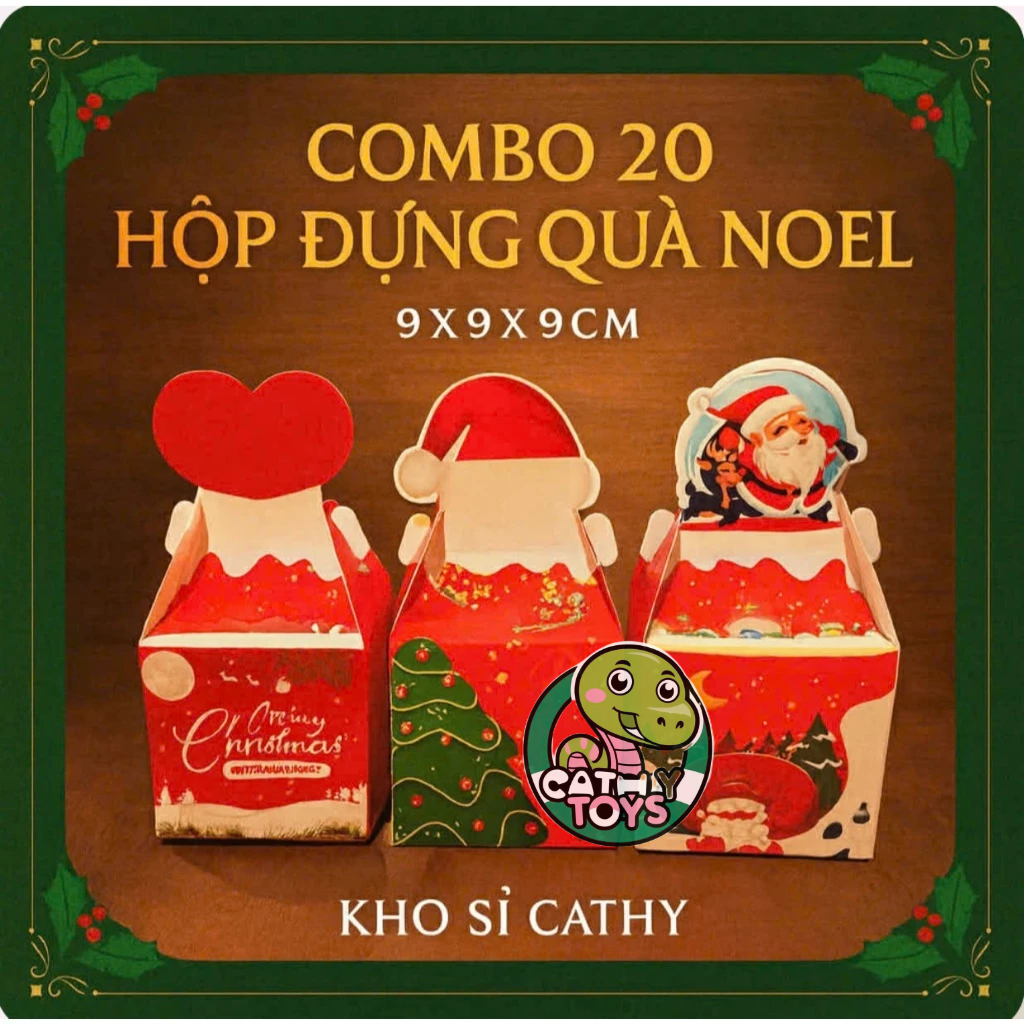 Combo 20 Hộp Đựng Quà Kẹo Halloween Cho Bé Giá Sỉ – Hộp Quà Sinh Nhật Dễ Thương –  Quà Tặng Trường L