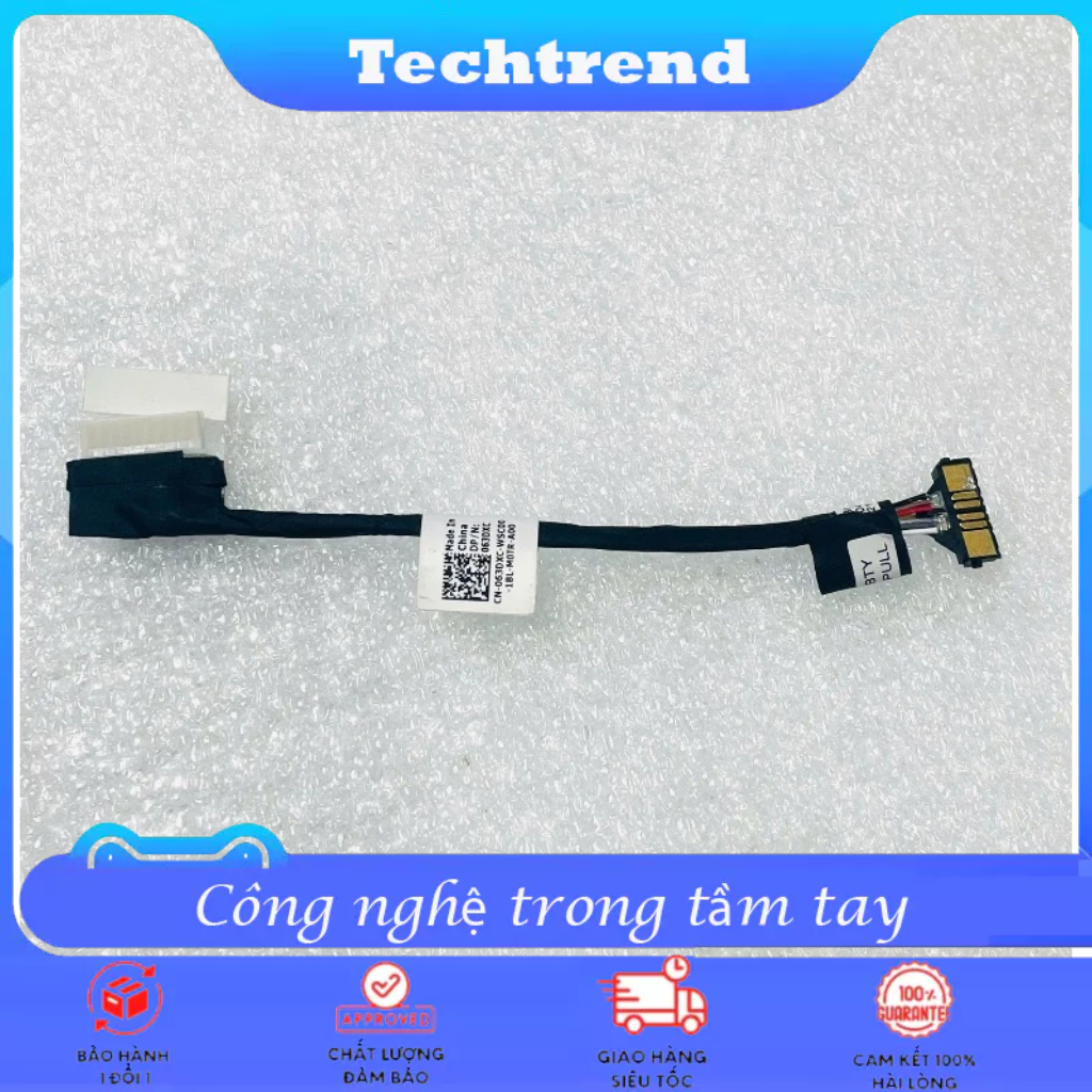 Cáp Pin Dell Inspiron 5310 Vostro 5310 V5310 N5310 - 063DXC 63DXC 450.0MX04.0011