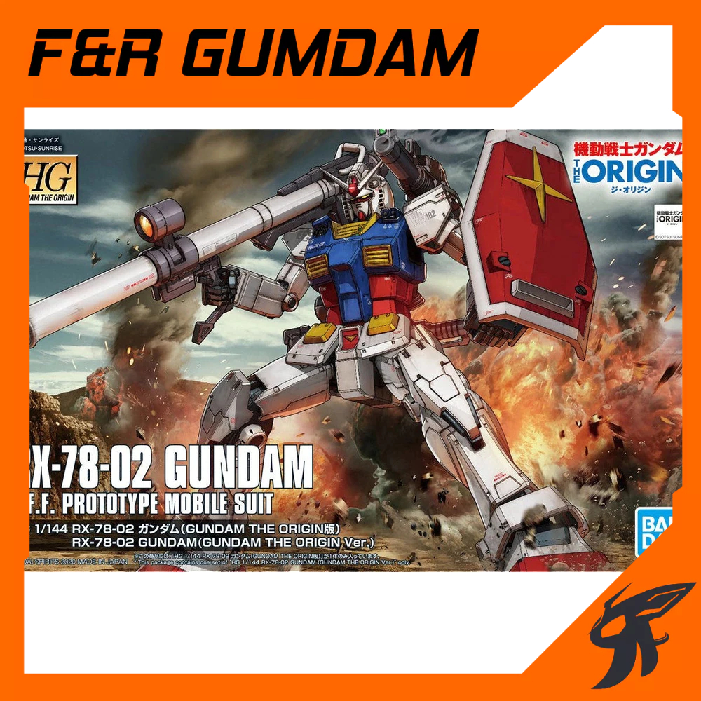 Mô Hình Lắp Ráp HG RX-78-2 GTO Gundam The Origin Ver