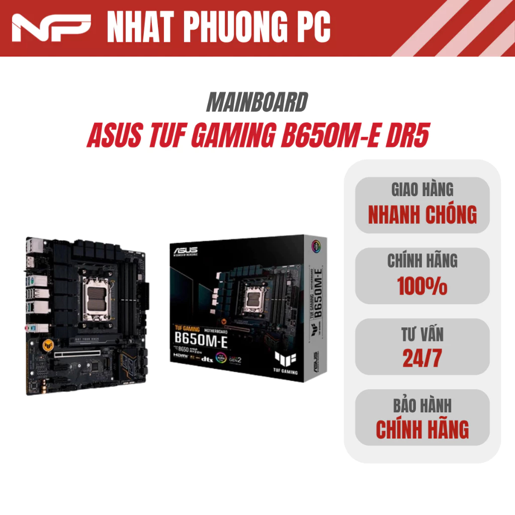 Mainboard ASUS TUF GAMING B650M-E DR5
