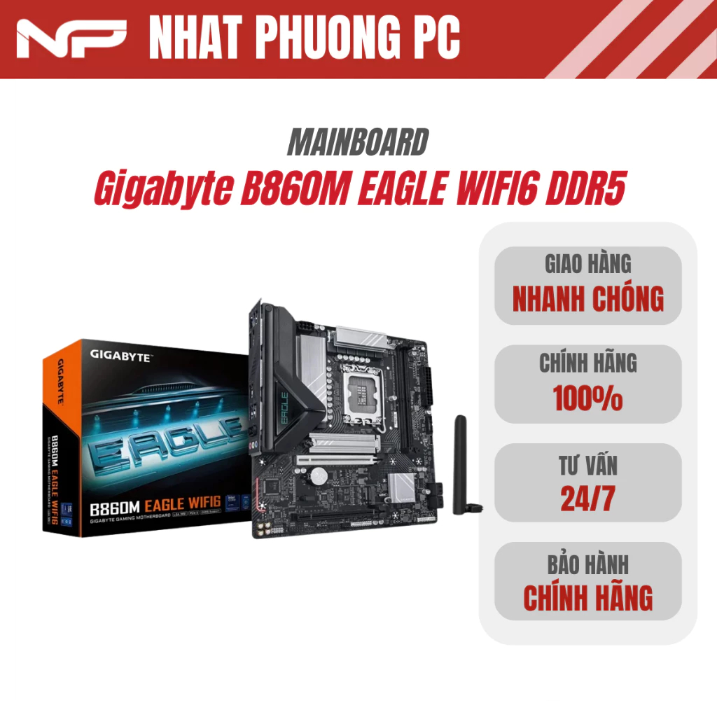 Mainboard Gigabyte B860M EAGLE WIFI6 DDR5