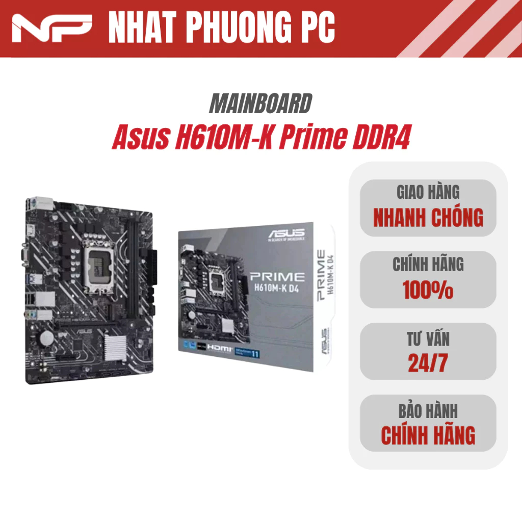 Mainboard Asus H610M-K Prime DDR4