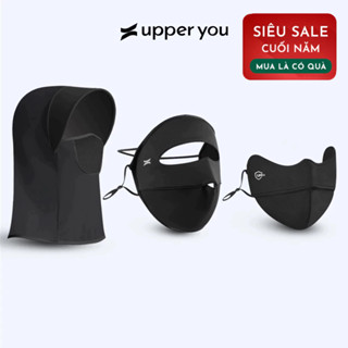   2 LỚP  Khẩu Trang Chống Nắng Chống UV 2 Lớp Thun Lạnh UPF+ Upper You Mịn Mát Dày Dặn - FM02 FM03 FM04 