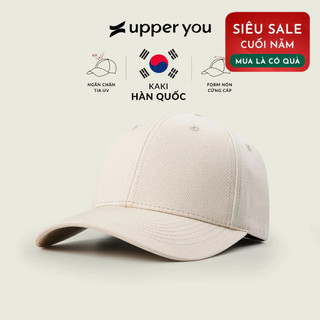  Nón Lưỡi Trai Màu Trơn UPPER YOU Kaki Hàn Quốc Form Dáng Chuẩn Thời Trang - NTR01 