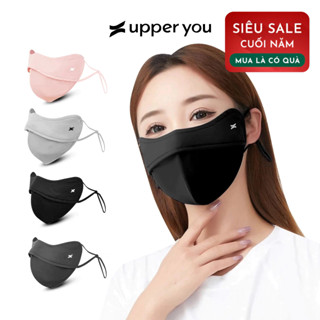  Khẩu Trang Chống Nắng UPF50+ Chống UV UPPER YOU Chất Lụa Băng Mịn Mát Thoáng Khí - FM03 