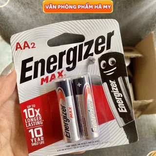 Vỉ 2 Viên Pin Energizer AA - AAA Cao Cấp Max Alkaline