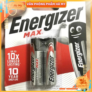 Vỉ 2 Viên Pin Energizer AA - AAA Cao Cấp Max Alkaline