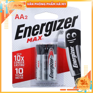 Vỉ 2 Viên Pin Energizer AA - AAA Cao Cấp Max Alkaline