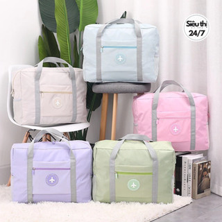 Túi đựng đồ du lịch picnic gấp gọn gắn được vali chống thấm 5 Màu Xinh Xắn Tiện Dụng 88465