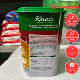 Cốt Nền Cô Đặc Bò Knorr Hộp 1,5kg