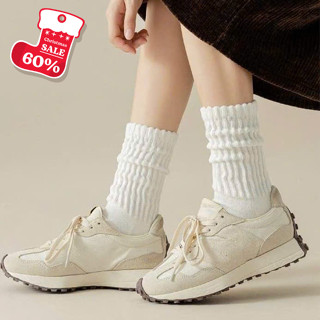 Tất Cổ Nhũn Y2K Nam Nữ Thu Đông Dày Ấm Cổ Cao SOCKSWORLD Trẻ Trung Hàn Quốc SWF501/SWF502