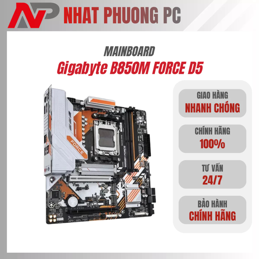 Mainboard Gigabyte B850M Force Wifi6E D5