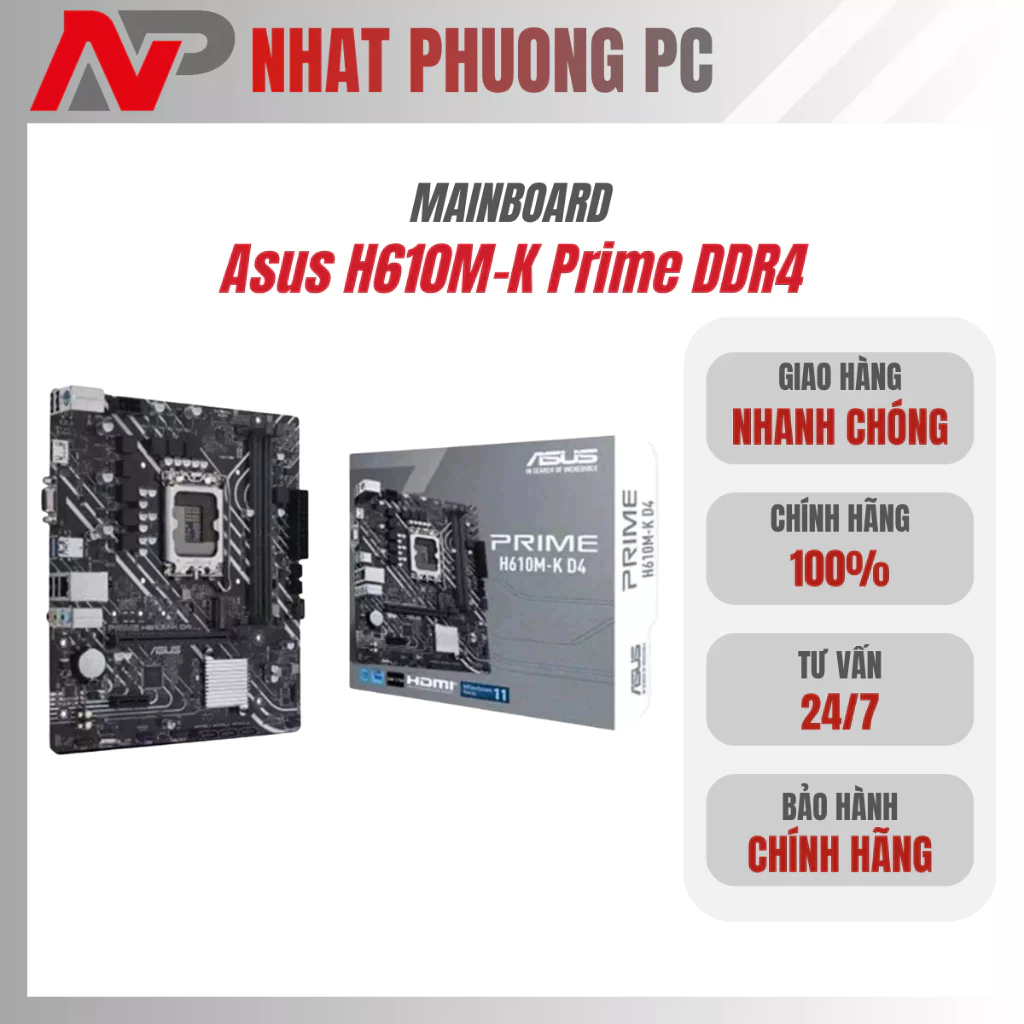 Mainboard Asus H610M-K Prime DDR4