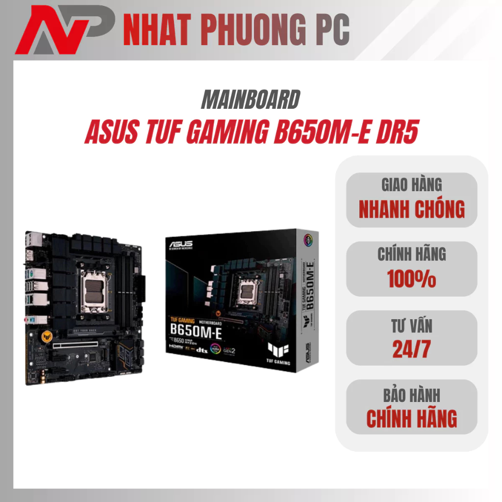 Mainboard ASUS TUF GAMING B650M-E DR5