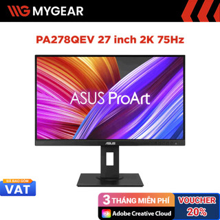  Màn hình đồ họa ASUS ProArt PA278QEV 27 inch 2K 75Hz 5ms IPS 