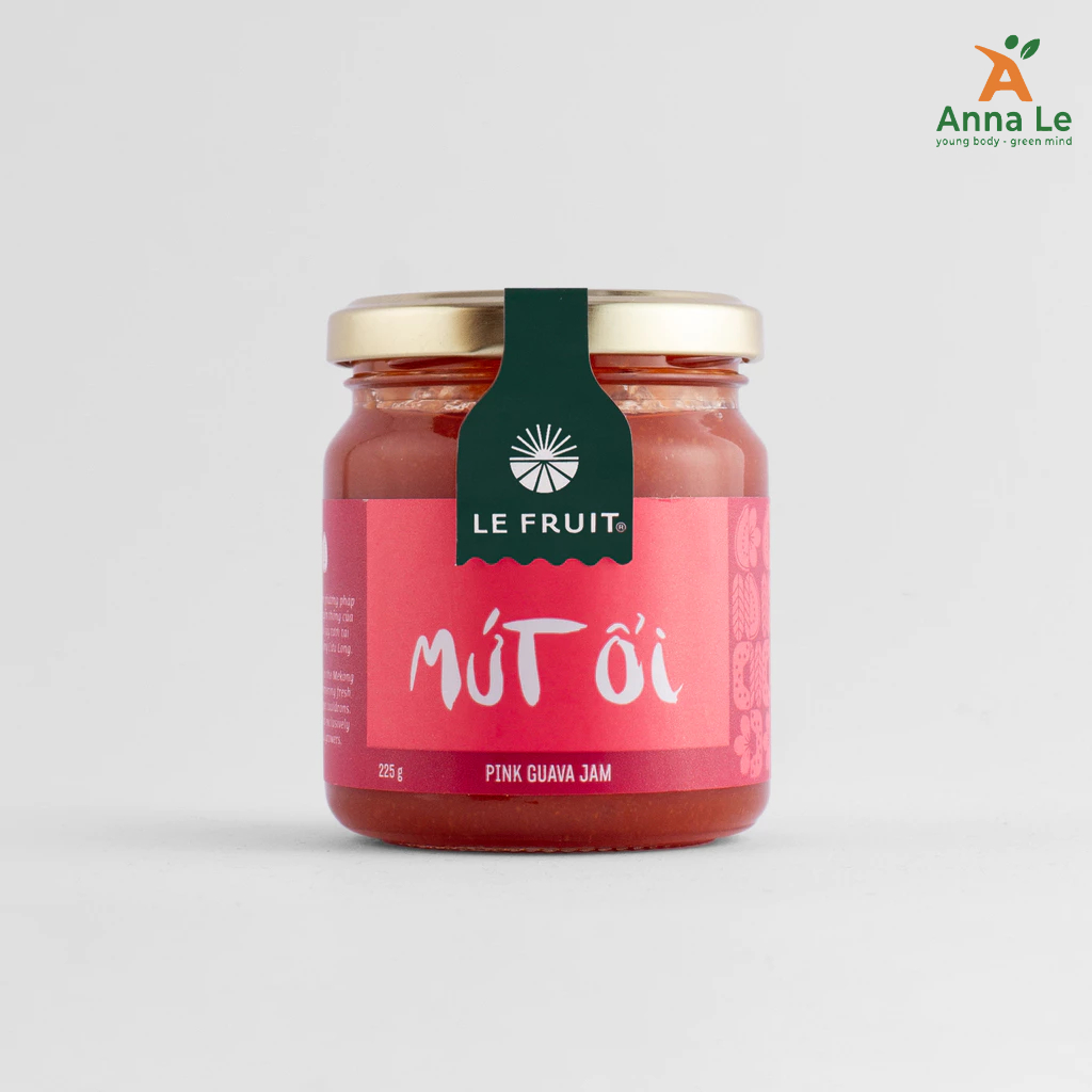 Mứt ổi (Pink Guava Jam) - 225gr #LEFRUIT