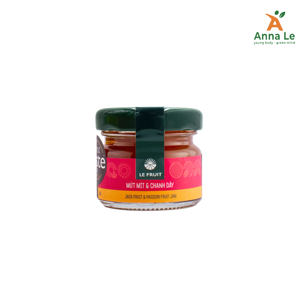 Mứt mít chanh dây (Jack Fruit-Passion Fruit Jam) - 30gr #LEFRUIT